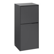 V&B Seitenschrank Subway 3.0 40x86x36,2cm, Sch R/Gr monochr, graph.
