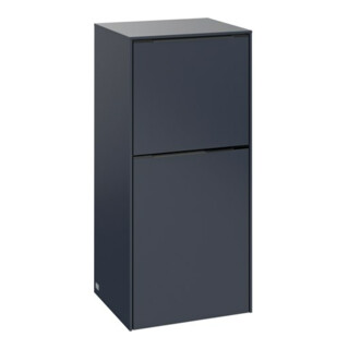 V&B Seitenschrank Subway 3.0 40x86x36,2cm, Sch R/Gr monochr, Mar bl.