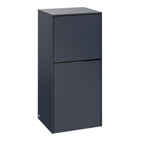 V&B Seitenschrank Subway 3.0 40x86x36,2cm, Sch R/Gr monochr, Mar bl.