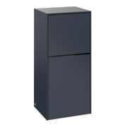 V&B Seitenschrank Subway 3.0 40x86x36,2cm, Sch R/Gr monochr, Mar bl.