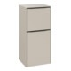V&B Seitenschrank Subway 3.0 40x86x36,2cm, Sch R/Gr vo bla, cashm Gr-1