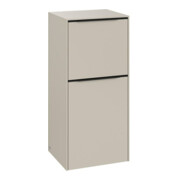 V&B Seitenschrank Subway 3.0 40x86x36,2cm, Sch R/Gr vo bla, cashm Gr