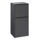 V&B Seitenschrank Subway 3.0 40x86x36,2cm, Sch R/Gr volc bla, graph.-1