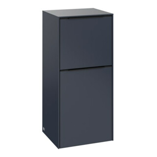 V&B Seitenschrank Subway 3.0 40x86x36,2cm, Sch R/Gr volc bla, Mar bl.