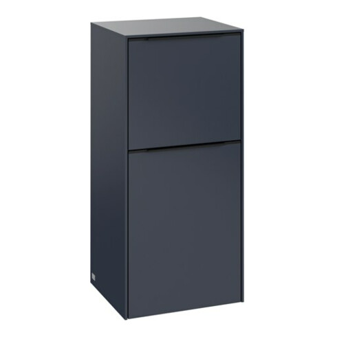 V&B Seitenschrank Subway 3.0 40x86x36,2cm, Sch R/Gr volc bla, Mar bl.