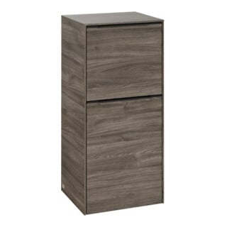 V&B Seitenschrank Subway 3.0 40x86x36,2cm, Sch R/Gr volc bla, st. Oa