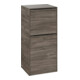V&B Seitenschrank Subway 3.0 40x86x36,2cm, Sch R/Gr volc bla, st. Oa-1