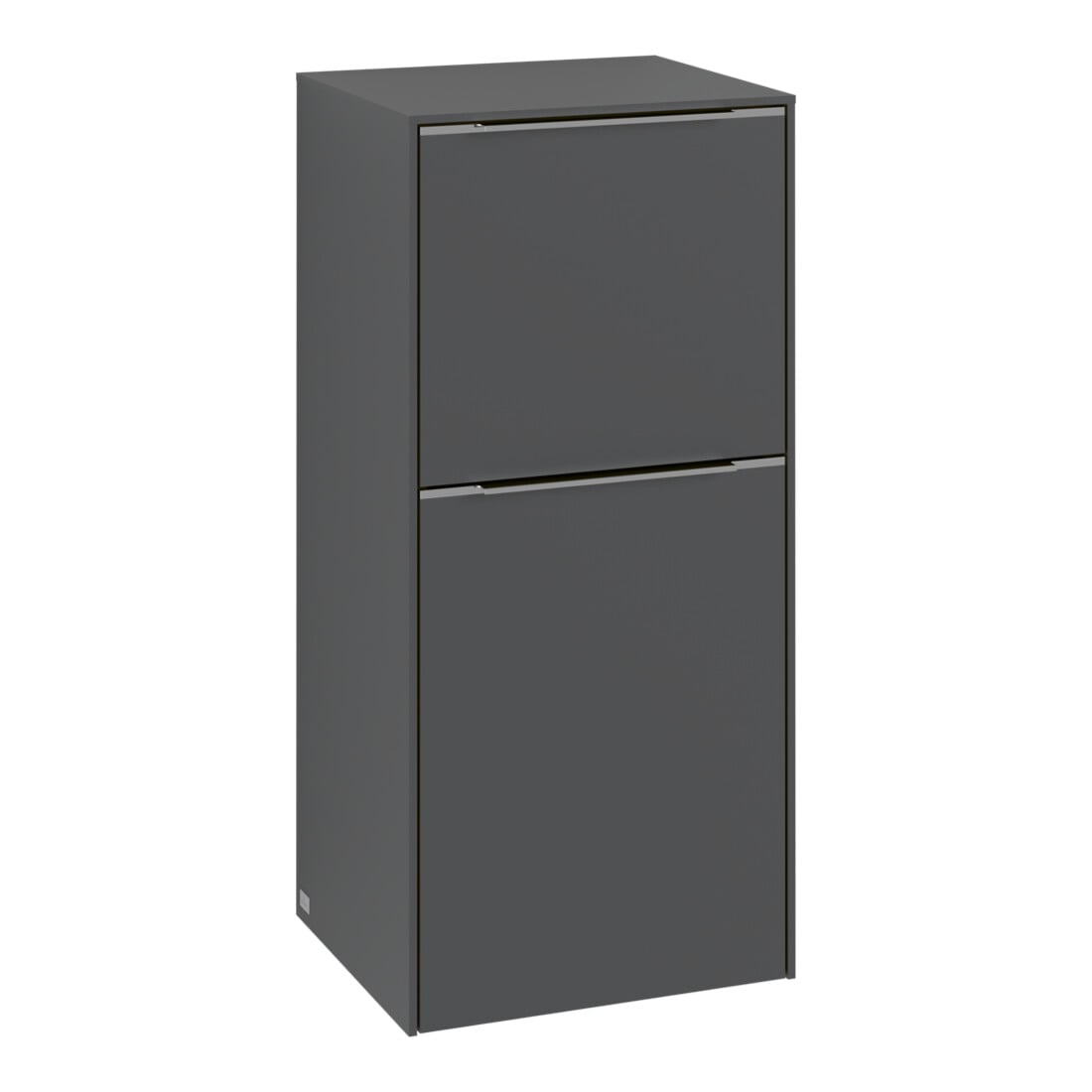 V&B Seitenschrank Subway 3.0 40x86x36,2cm, Sch R/Gr volc bla, wh. Oa