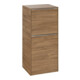 V&B Seitenschrank Subway 3.0 40x86x36,2cm, Sch R/Griff Alu gl, Kan Oa-1