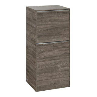 V&B Seitenschrank Subway 3.0 40x86x36,2cm, Sch R/Griff Alu gl, st. Oa
