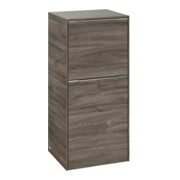 V&B Seitenschrank Subway 3.0 40x86x36,2cm, Sch R/Griff Alu gl, st. Oa