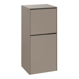 V&B Seitenschrank Subway 3.0 40x86x36,2cm, Scha L/Griff monochr, Tau