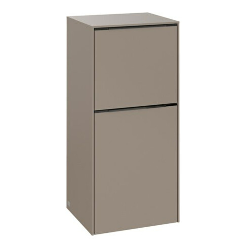 V&B Seitenschrank Subway 3.0 40x86x36,2cm, Scha L/Griff monochr, Tau