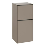 V&B Seitenschrank Subway 3.0 40x86x36,2cm, Scha L/Griff monochr, Tau