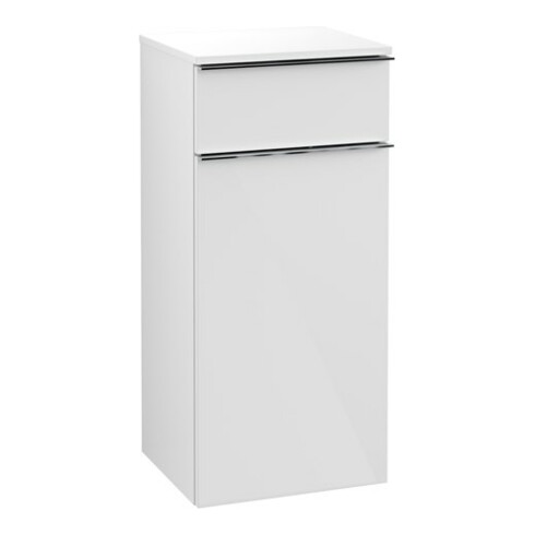V&B Seitenschrank Venticello 40,4x86,6x37,2cm, An r, Gr. chr, glo wh.