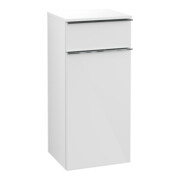 V&B Seitenschrank Venticello 40,4x86,6x37,2cm, An r, Gr. chr, glo wh.