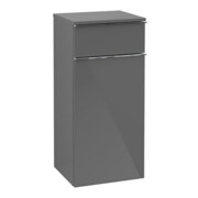 V&B Seitenschrank Venticello 40,4x86,6x37,2cm, An re, Gr. chr, glo Gr