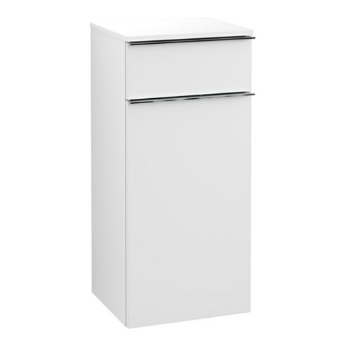 V&B Seitenschrank Venticello 40,4x86,6x37,2cm, An re, Gr. chr, wh. ma