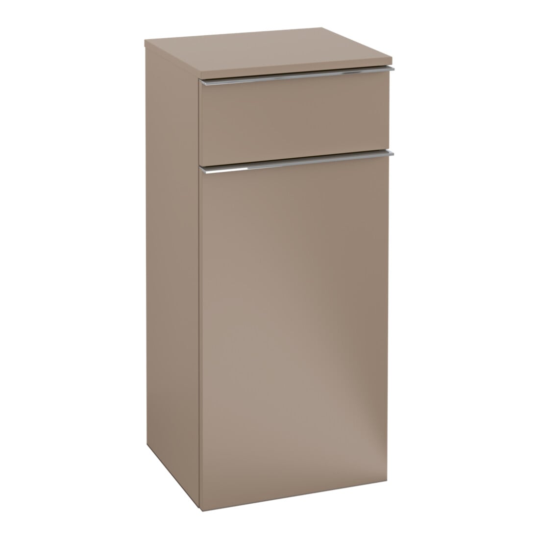 V&B Seitenschrank Venticello 40,4x86,6x37,2cm, li, Gr. chr, volc bla