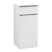 V&B Seitenschrank Venticello 40,4x86,6x37,2cm, li, Gr. chr, wh. matt