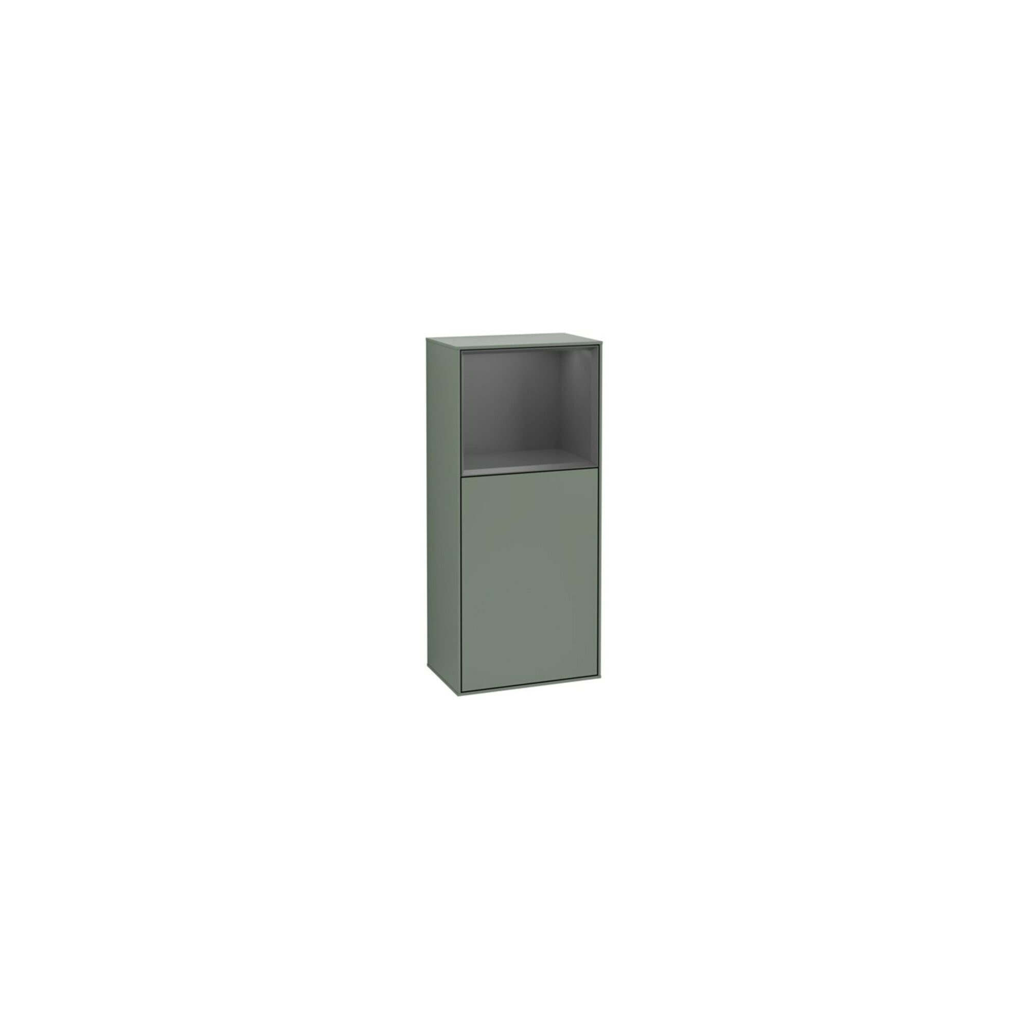 V&B Seitenschrank Wandbeleuchtung Finion 41,8x93,6cm, l, Rg o A m, Oli. m Lac ; Villeroy & Boch