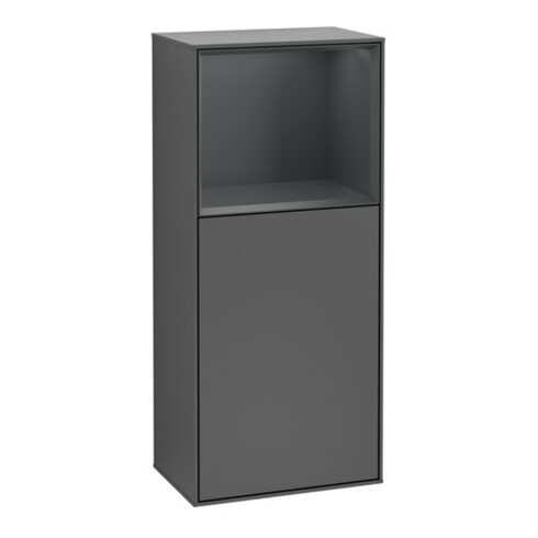 V&B Seitenschrank Wandbeleuchtung Finion 41,8x93,6cm, l, Rg o md b m, Anthrac. m