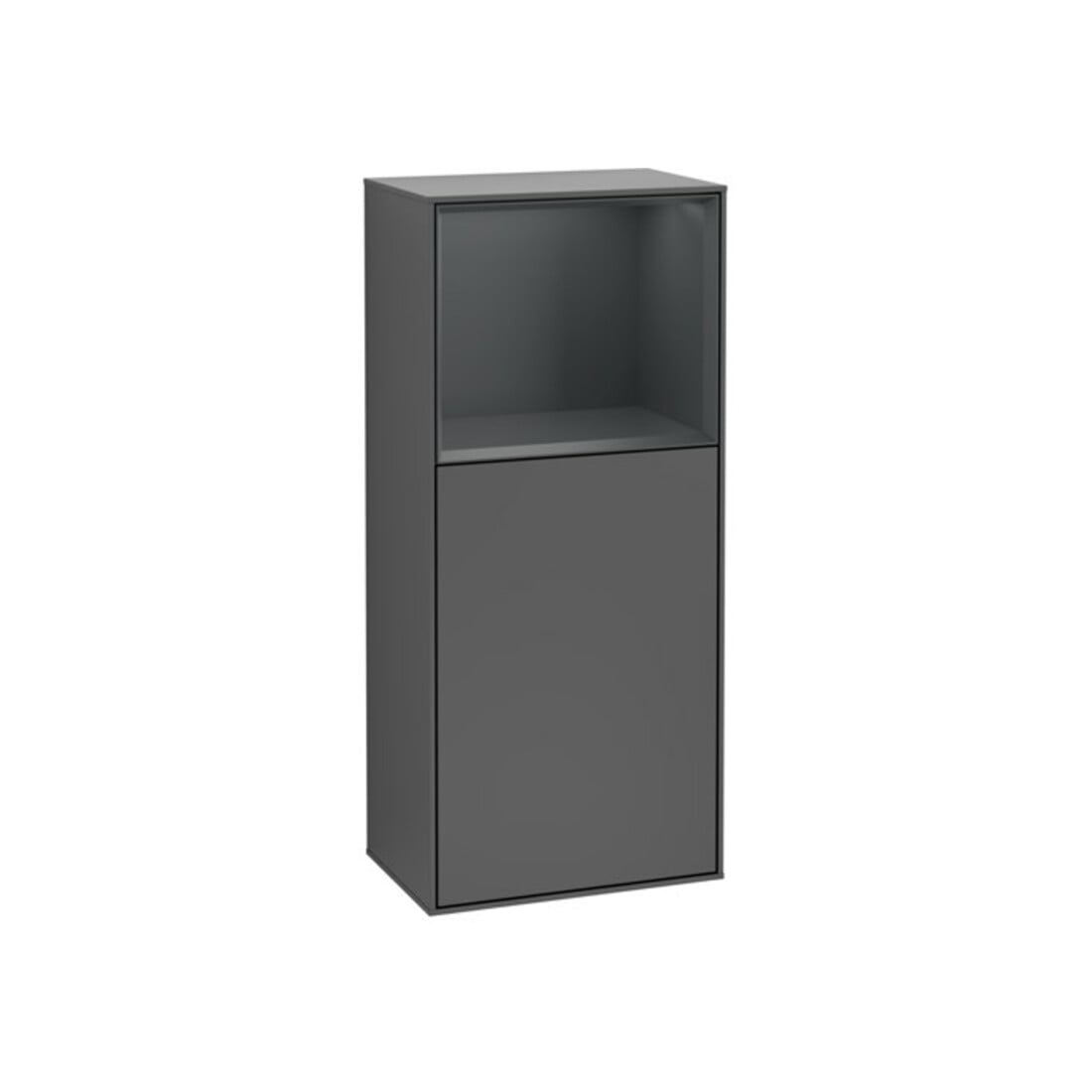 V&B Seitenschrank Wandbeleuchtung Finion 41,8x93,6cm, l, Rg o md b m, Anthrac. m