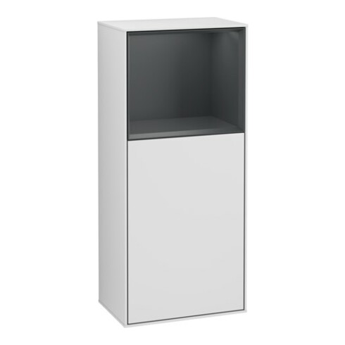 V&B Seitenschrank Wandbeleuchtung Finion 41,8x93,6cm, l, Rg o md bl. m, wh. m Lac