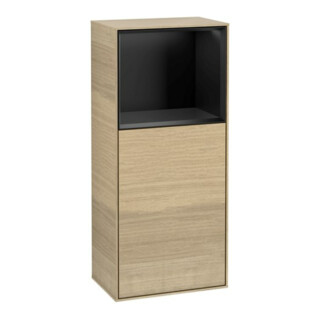 V&B Seitenschrank Wandbeleuchtung Finion 41,8x93,6cm, li, Reg ob bla m, Oa Veneer