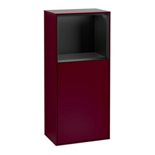 V&B Seitenschrank Wandbeleuchtung Finion 41,8x93,6cm, li, Reg ob bla m, Peo Matt