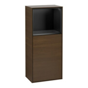 V&B Seitenschrank Wandbeleuchtung Finion 41,8x93,6cm, li, Reg ob bla m, wal ven