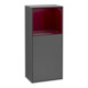 V&B Seitenschrank Wandbeleuchtung Finion 41,8x93,6cm, r, Reg ob Peo m, Anthrac. m-1
