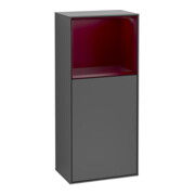 V&B Seitenschrank Wandbeleuchtung Finion 41,8x93,6cm, r, Reg ob Peo m, Anthrac. m