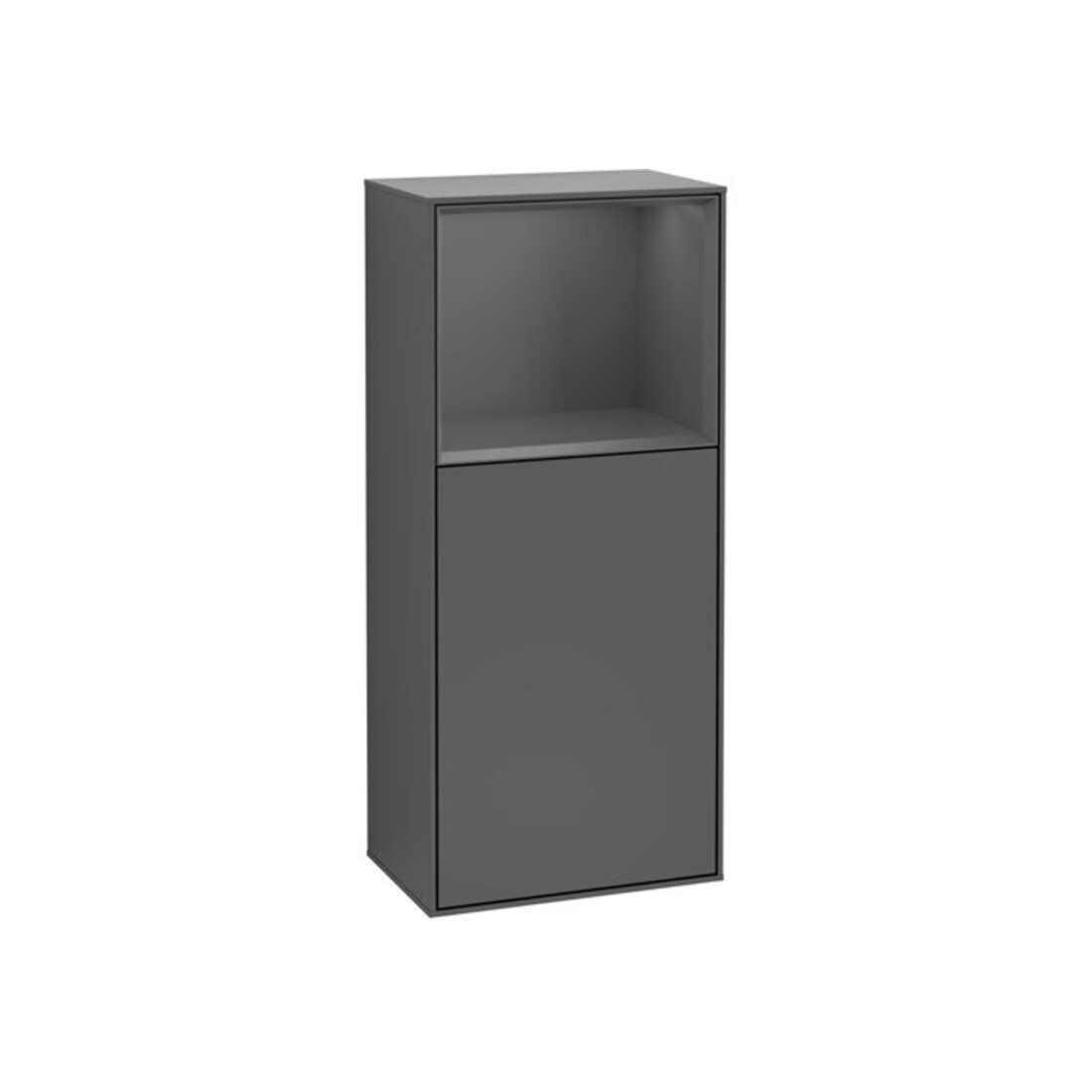 V&B Seitenschrank Wandbeleuchtung Finion 41,8x93,6cm, r, Rg o A m, Anthrac. m