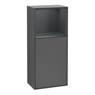 V&B Seitenschrank Wandbeleuchtung Finion 41,8x93,6cm, r, Rg o md b m, Anthrac. m