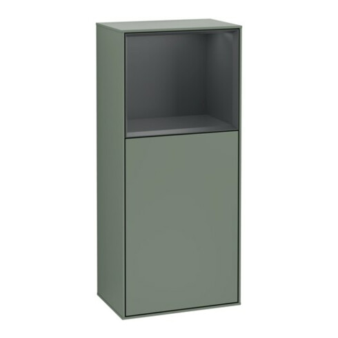 V&B Seitenschrank Wandbeleuchtung Finion 41,8x93,6cm, r, Rg o md b m, Oli. m Lac
