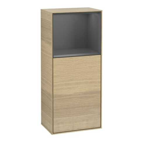 V&B Seitenschrank Wandbeleuchtung Finion 41,8x93,6cm, r, Rg ob Anthrac. m, Oa ven