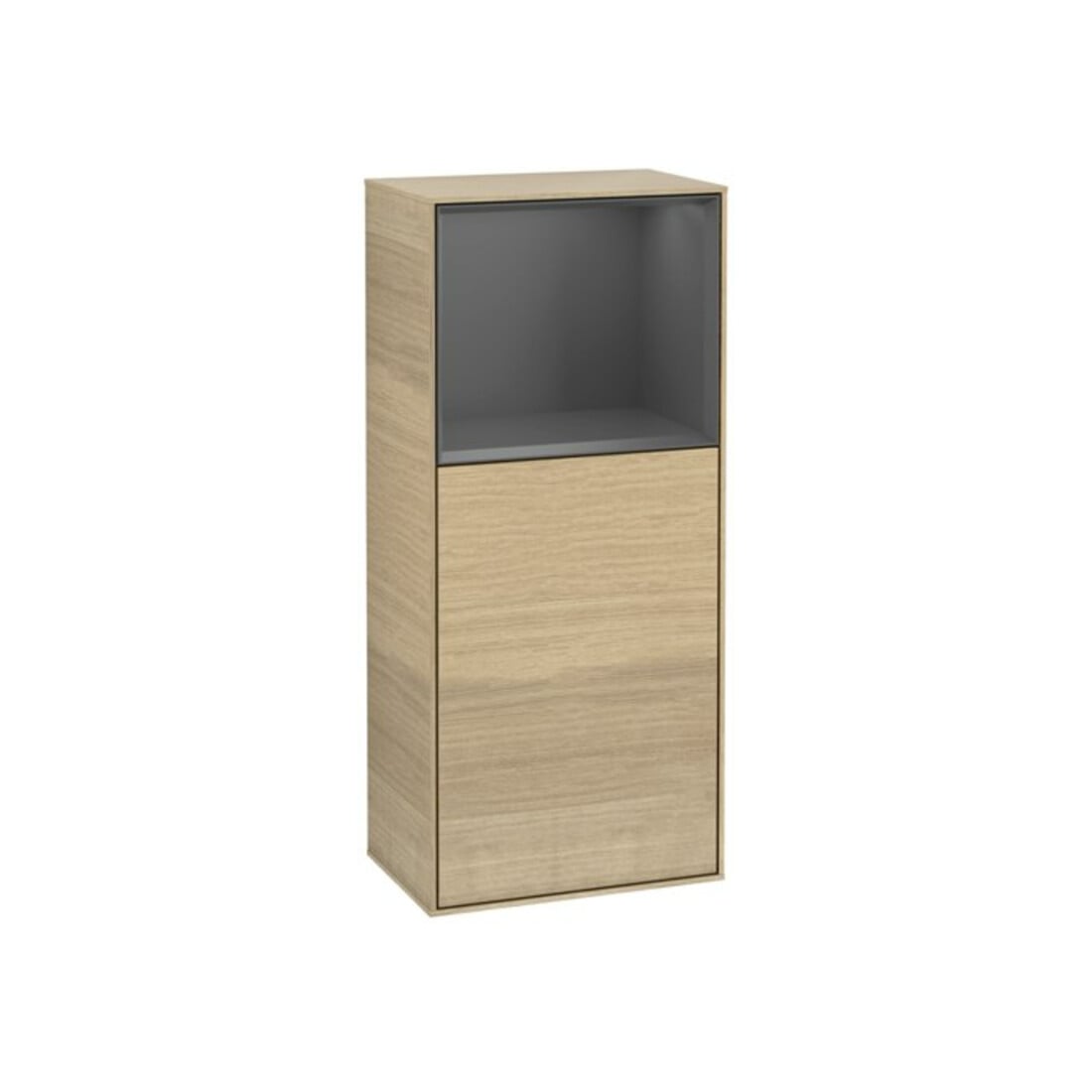 V&B Seitenschrank Wandbeleuchtung Finion 41,8x93,6cm, r, Rg ob Anthrac. m, Oa ven