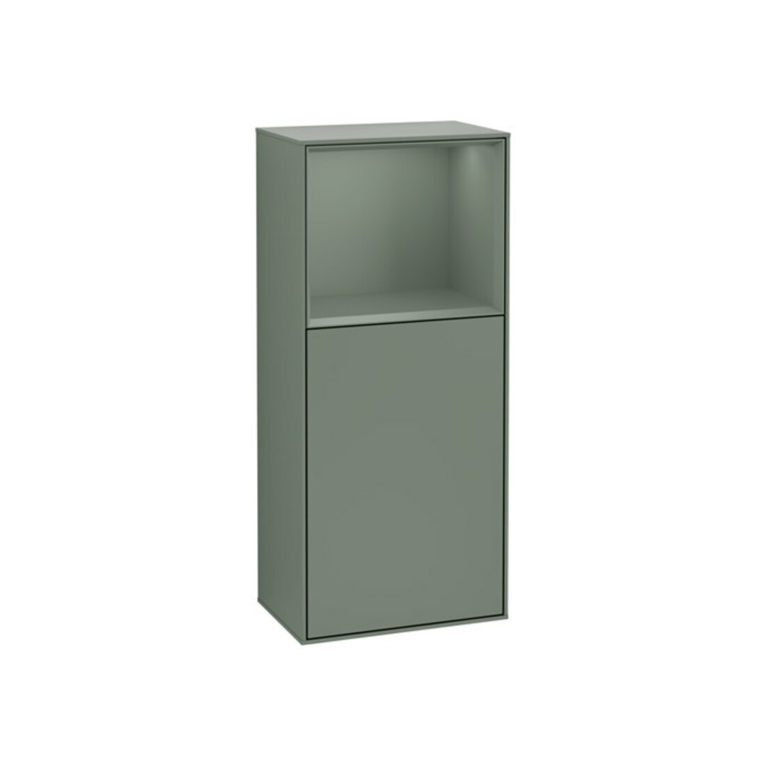 V&B Seitenschrank Wandbeleuchtung Finion 41,8x93,6cm, r, Rg ob Oli. m, Oli. m Lac