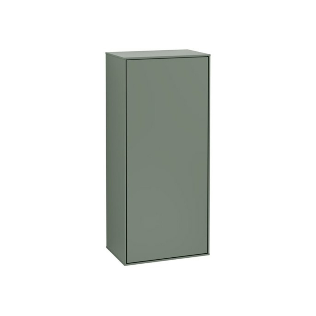 V&B Seitenschrank Wandbeleuchtung Finion 41,8x93,6x27cm, Anschl li, Oli. m Lac