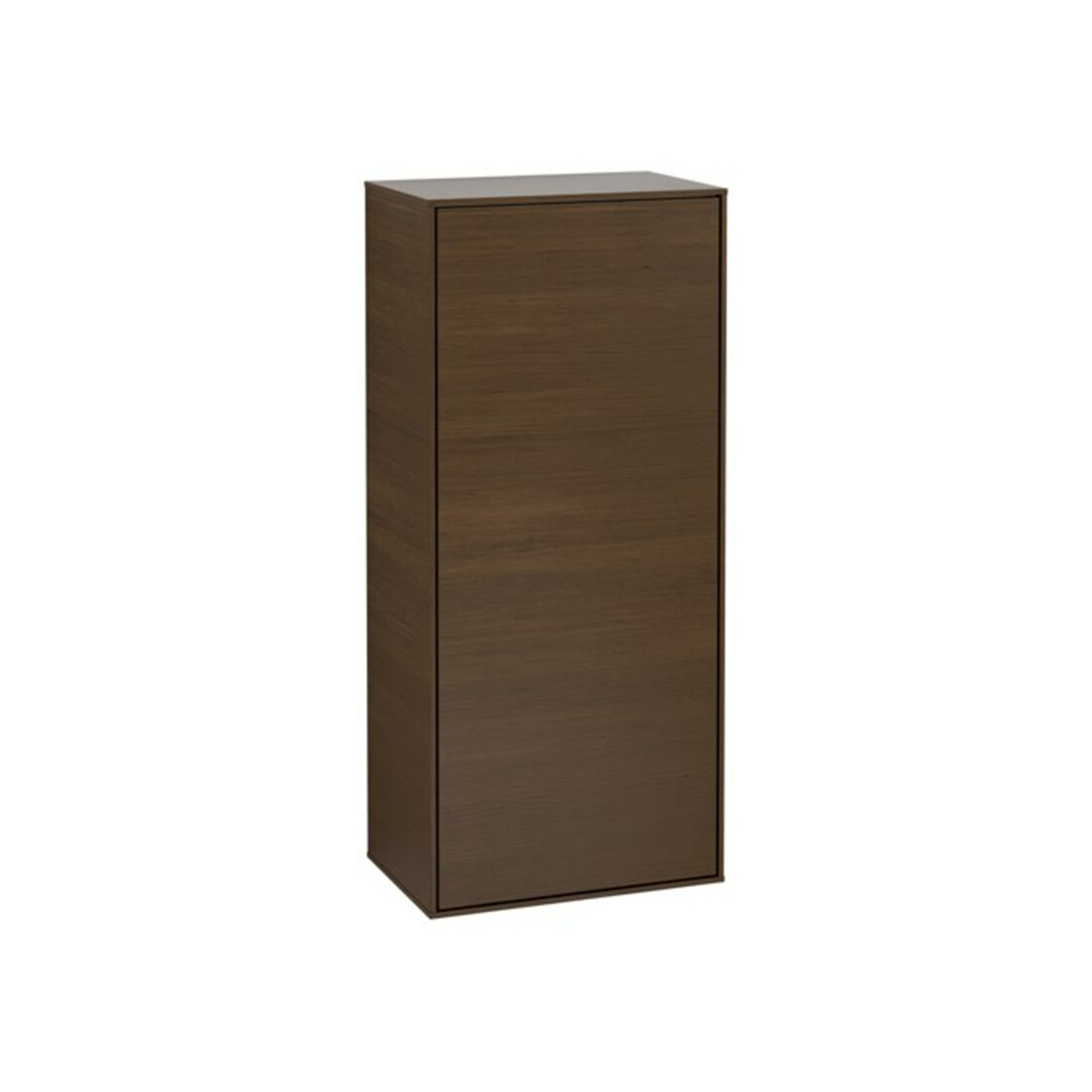 V&B Seitenschrank Wandbeleuchtung Finion 41,8x93,6x27cm, Anschl li, Walnut veneer