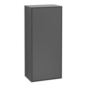 V&B Seitenschrank Wandbeleuchtung Finion 41,8x93,6x27cm, Anschl re, Anthrac. matt