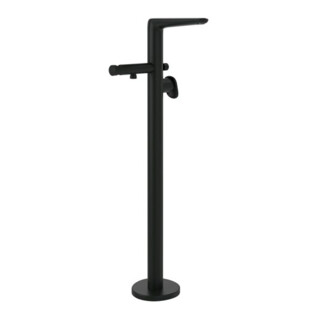 V&B Set de montage Antao Mitigeur monocommande baignoire, sur pied, noir mat