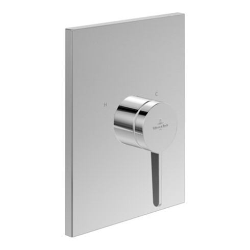 V&B Set de montage complet Conum UP-EHM-Douche, fixation murale, chrome