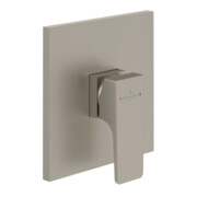 V&B Set de montage prêt Architectura Square Douche encastrée UP-EHM, murale, inox brossé bleu