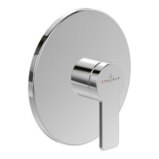 V&B Set de montage prêt Architectura UP-EHM-Douche, mural, chrome