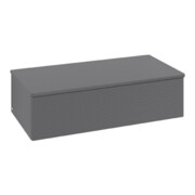 V&B Sideboard mit Frontstruktur Antao 100x26,8x50cm, WBP botti., A m Lac