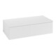 V&B Sideboard mit Frontstruktur Antao 100x26,8x50cm, WBP botti., glo wh. Lac-1