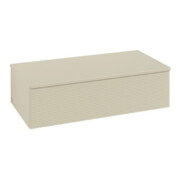 V&B Sideboard mit Frontstruktur Antao 100x26,8x50cm, WBP botti., si Gr m Lac