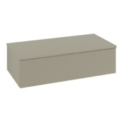 V&B Sideboard mit Frontstruktur Antao 100x26,8x50cm, WBP botti., st. Gr m Lac